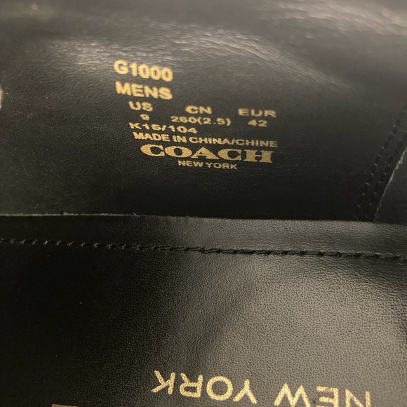 Coach Men’s Shoes - Picture 6 of 7